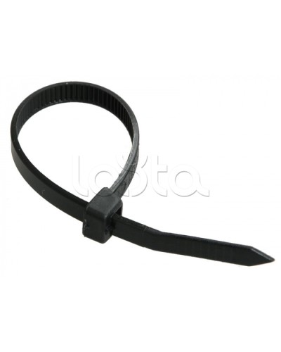 Хомут кабельный нейлон черный 4,8х200 мм IEK (UHH32-D048-200-100) в Назрани Стяжки-хомуты Pintop.ru