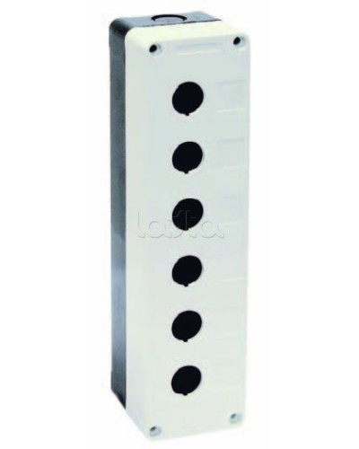 Корпус КП105(6) для кнопок 5(6) мест IEK BKP10-6-K01 в Назрани Аксессуары для стоек и шкафов Pintop.ru