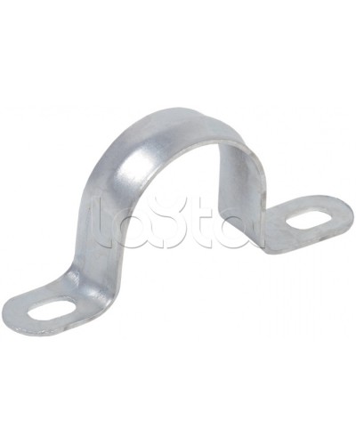 Скоба двухлапковая d31-32 IEK CMAT11-31-100 в Назрани Держатели, клипсы, скобы Pintop.ru