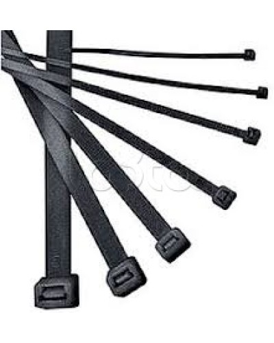 Хомут 4,8x300 мм нейлон, черный (100 шт/уп) IEK UHH32-D048-300-100 в Назрани Стяжки-хомуты Pintop.ru