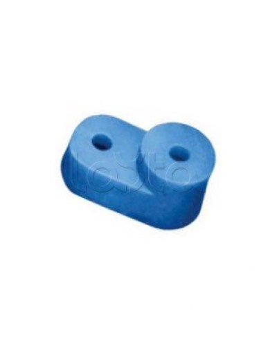 Угловой изолятор для «0» шины синий IEK YIS32 в Назрани Клеммные колодки Pintop.ru