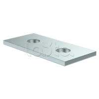 Пластина соед. с 2 отверстиями для STRUT-профиля HDZ IEK (CLM50D-PSS-085-40-HDZ)