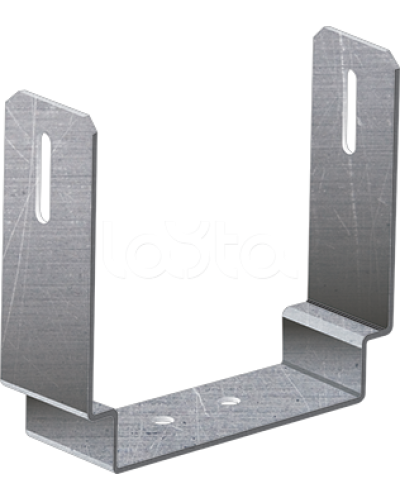 Скоба подвеса нижняя 200 HDZ IEK (CLP1-SPN-200-M-HDZ) в Назрани Аксессуары для лотков Pintop.ru