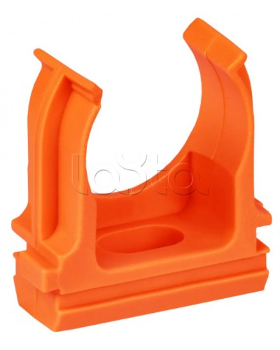 ELASTA Держатель с защелкой CF16 оранжевый IEK (ET-TA00D-CF-016-K09-010) в Назрани Держатели, клипсы, скобы Pintop.ru