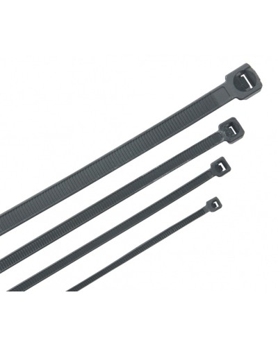 Хомут кабельный морозостойкий Хкм 4,8х380мм черный (100шт) IEK (UHH33-D048-380-100-K02) в Назрани Стяжки-хомуты Pintop.ru