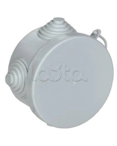 Коробка расп. КМ для о/п D=65х40мм IP54 4 вв (7035) GENERICA IEK (UKO21-065-040-000-K03-54) в Назрани Распределительные коробки Pintop.ru