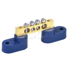 Шина N "ноль" на двух угловых изоляторах ШНИ-6х9-4-У2-С IEK (YNN10-69-4C2-K07)