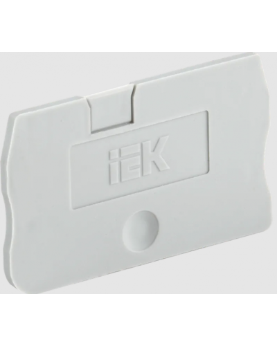 Заглушка для КПИ 2в-1,5/2,5 серая IEK (YZN11D-ZGL-002-K03) в Назрани Клеммные колодки Pintop.ru