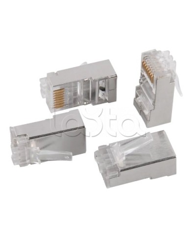 Разъём RJ-45 FTP для кабеля SOLID кат.6 ITK CS3-1C6FS в Назрани Коннекторы и разъемы Pintop.ru