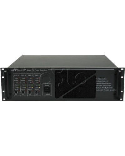 Усилитель мощности 4-x канальный JDM PА-424DP в Назрани Усилители Pintop.ru