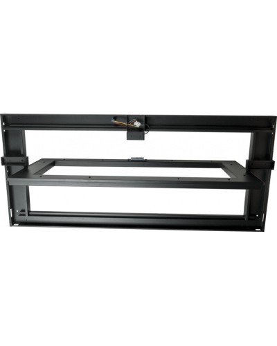 Крыша секции коридора 1200 мм для шкафов LANMASTER DCS шириной 800 мм, откидывающаяся, с ЭМ замком LANMASTER LAN-DC-RFP-12x8-OP в Назрани Аксессуары для стоек и шкафов Pintop.ru