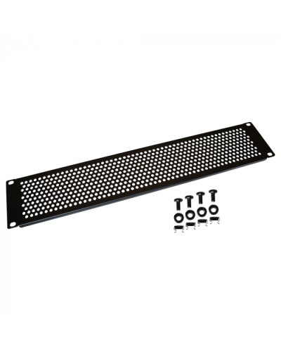 19 вентиляционная фальш-панель 2U, черная LANMASTER (LAN-DC-VNP-2U) в Назрани Вентиляторные модули Pintop.ru