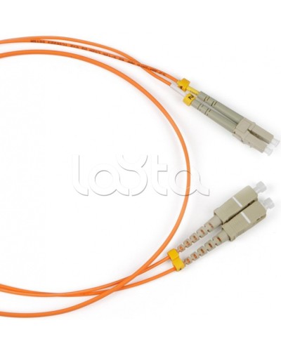 Патч-корд оптический LANMASTER LAN-LC-SC/OM2-5.0 в Санкт-Петербурге Патч-корды и пигтейлы Pintop.ru