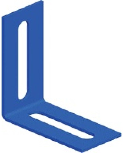 Соединитель угловой 50 мм для стального лестничного лотка, серый LANMASTER LAN-LTS-L50-GY в Назрани Аксессуары для лотков Pintop.ru