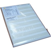 Маркер самоламинирующийся LANMASTER LAN-MCL-25x10x7