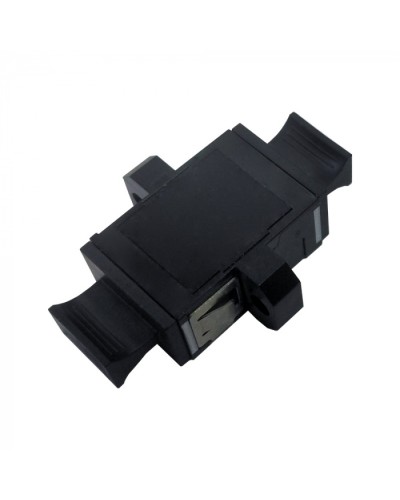 Адаптер оптический MPO тип B (Key-up/Key-up), с фланцами, черный LANMASTER (LAN-MPO-BM-MM) в Назрани Проходные адаптеры и розетки оптические Pintop.ru