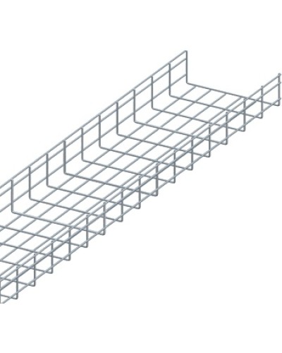 Лоток проволочный 100х300мм, Ф3.8мм, оцинкованный (3 м) LANMASTER LAN-MT100x300-3.8EZ в Назрани Кабельные лотки Pintop.ru