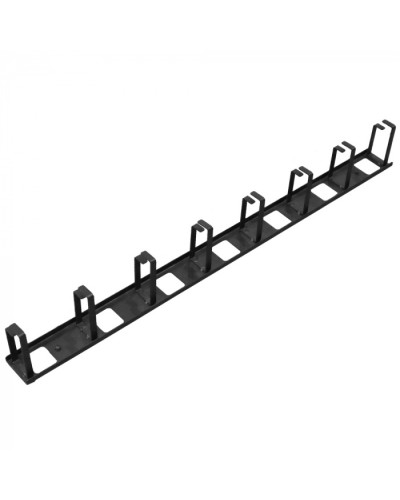 Вертикальный органайзер 755 мм, 8 металлических колец LANMASTER (LAN-ORV-17U-8MR) в Назрани Кабельные органайзеры Pintop.ru