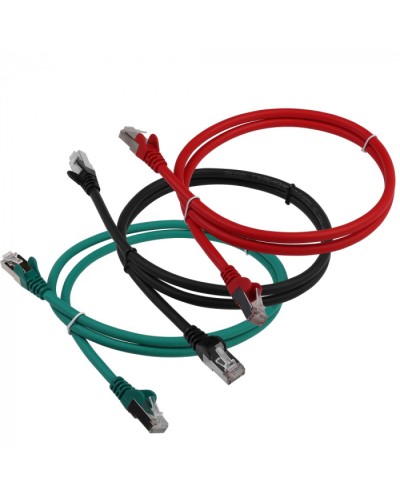 Патч-корд LSZH FTP кат.6, 15 м, синий LANMASTER LAN-PC45/S6-15-BL в Назрани Патч-корды и пигтейлы Pintop.ru