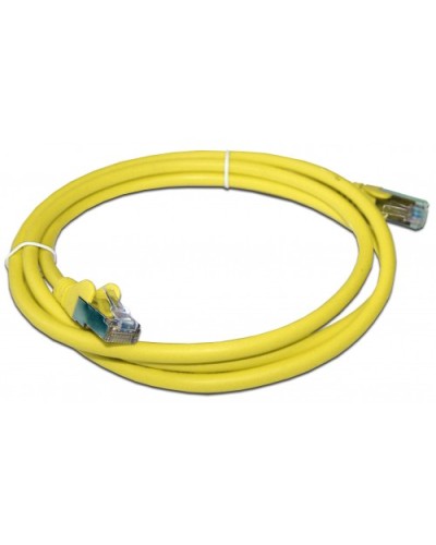 Патч-корд RJ45 - RJ45, 4 пары, FTP, категория 6A, 2 м, желтый, LSZH LANMASTER LAN-PC45/S6A-2.0-YL в Назрани Патч-корды и пигтейлы Pintop.ru