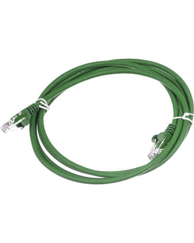 Патч-корд RJ45 - RJ45, 4 пары, UTP, категория 6, 1 м, зеленый, LSZH LANMASTER LAN-PC45/U6-1.0-GN в Назрани Патч-корды и пигтейлы Pintop.ru