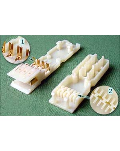 Вилка 2 пары 110 типа LANMASTER LAN-S110P2 в Назрани Коннекторы Pintop.ru