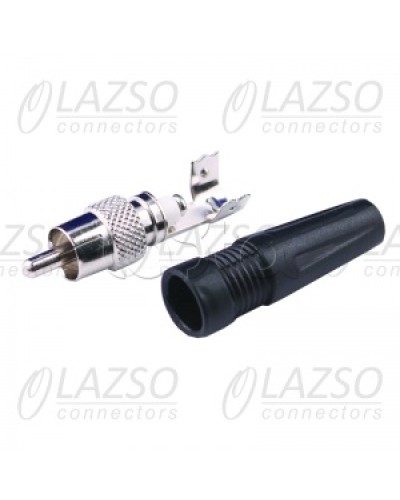 Разъем штекер RCA под винт LAZSO (APR012) в Назрани Коннекторы Pintop.ru
