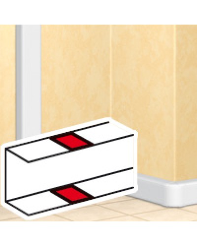 Накладка на стык кабель-канала 80х50 LEGRAND 010691 в Назрани Аксессуары для кабель-канала Pintop.ru