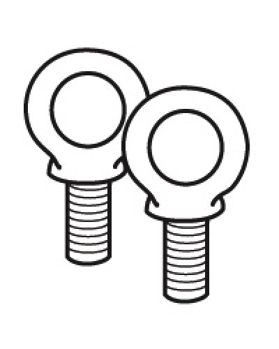 Комплект подъемных колец Legrand 020482 в Назрани Аксессуары для стоек и шкафов Pintop.ru