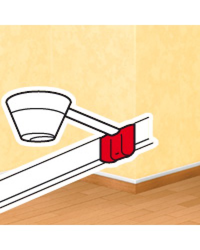 Ответвление Т-образное с перегородкой в 3 плоск. для мини-каналов 32х20 и 40x20 LEGRAND 030216 в Назрани Аксессуары для кабель-канала Pintop.ru