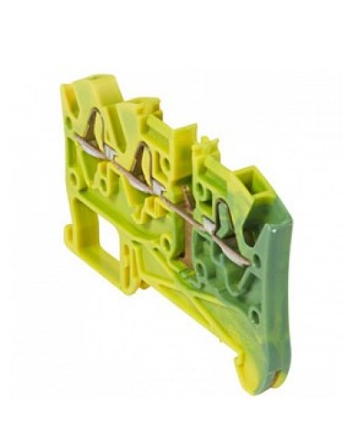 Клемма 4х5 1вх/2вых заземление Legrand 037210 в Назрани Клеммные колодки Pintop.ru