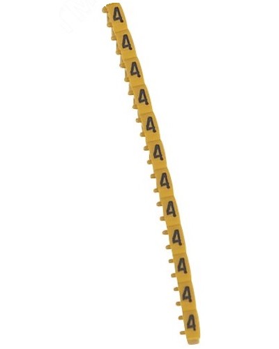 Маркер 4 0,15/0,5 ЖЛТ CAB3 Legrand 038104 в Назрани Аксессуары для кабель-канала Pintop.ru