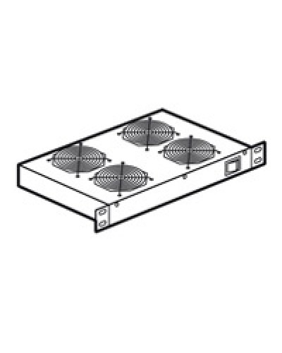 Полка с 4 вентиляторами высотой 1U Legrand 046490 в Назрани Полки для шкафов и стоек Pintop.ru