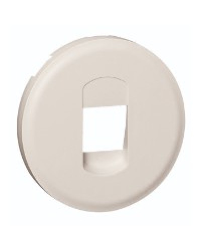 Лицевая панель аккустической розетки белый Celiane Legrand 068211 в Назрани Аксессуары для кабель-канала Pintop.ru