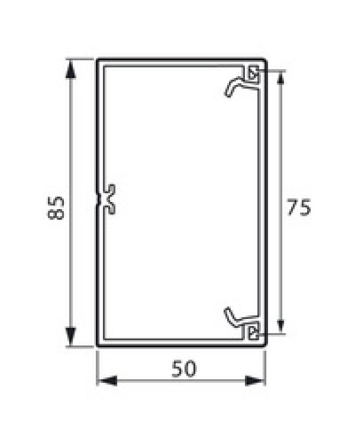 Кабель-канал METRA 85x50 Legrand (638080) в Назрани Кабель-канал Pintop.ru