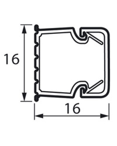 Кабель-канал METRA 16x16 Legrand (638191) в Назрани Кабель-канал Pintop.ru