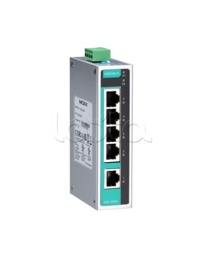 Коммутатор неуправляемый промышленный 5-портовый Moxa EDS-205A-T в Назрани Коммутаторы Pintop.ru