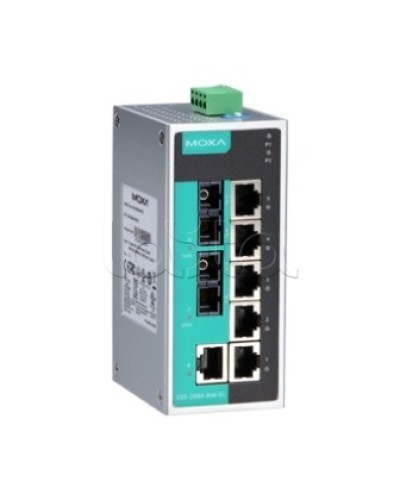 Коммутатор неуправляемый промышленный 8-портовый Moxa EDS-208A-SS-SC в Назрани Коммутаторы Pintop.ru