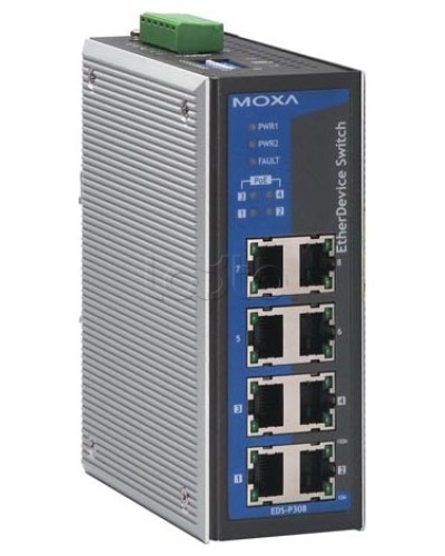 Коммутатор неуправляемый промышленный 8-портовый Moxa EDS-308-T в Назрани Коммутаторы Pintop.ru