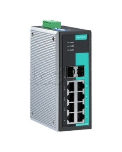 Коммутатор неуправляемый промышленный 8-портовый Moxa EDS-G308-2SFP в Назрани Коммутаторы Pintop.ru