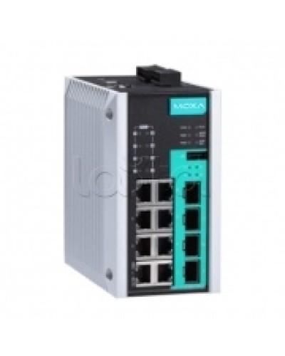Коммутатор PoE 12-портовый Moxa EDS-G512E-8PoE-4GSFP в Назрани Коммутаторы Pintop.ru