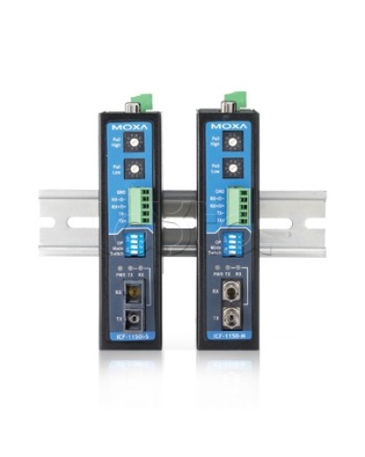 Конвертор RS-232/422/485 в оптику SC Moxa ICF-1150-S-SC в Назрани Дополнительное оборудование для ОПС Pintop.ru