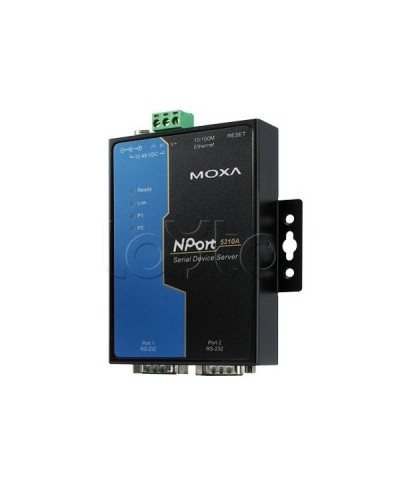 Сервер 2-портовый RS-232 в Ethernet Moxa NPort 5210A в Назрани Дополнительное оборудование для ОПС Pintop.ru