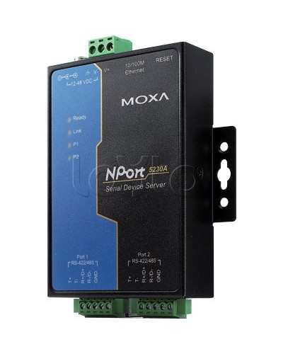 Сервер 2-портовый RS-422/485 в Ethernet Moxa NPort 5230A в Назрани Дополнительное оборудование для ОПС Pintop.ru
