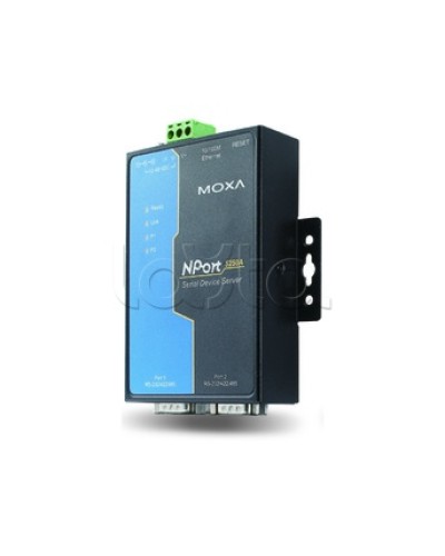 Сервер 2-портовый RS-232/422/485 в Ethernet Moxa NPort 5250A в Назрани Дополнительное оборудование для ОПС Pintop.ru