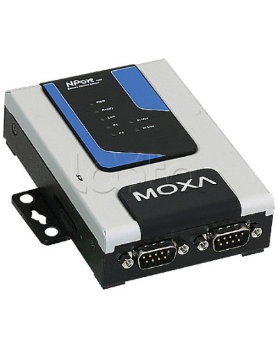 Сервер 2-портовый RS-232/422/485 в Ethernet Moxa NPort 6250 в Назрани Дополнительное оборудование для ОПС Pintop.ru