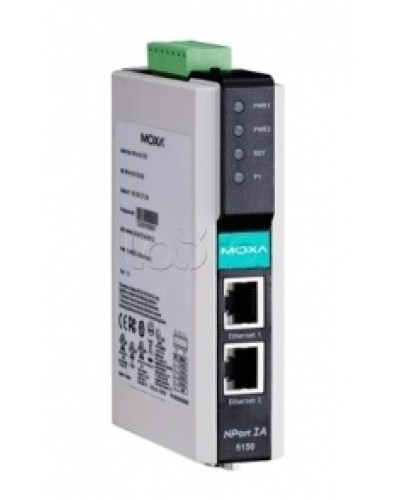 Сервер 1-портовый RS-232/422/485 в Ethernet Moxa NPort IA 5150-T в Назрани Дополнительное оборудование для ОПС Pintop.ru