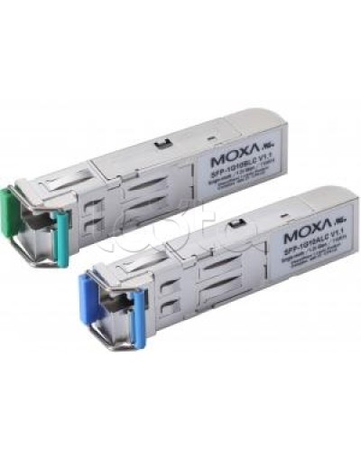 Трансивер-SFP одножильный (WDM) Moxa SFP-1G10ALC-T в Назрани Модули SFP/XFP/GBIC Pintop.ru