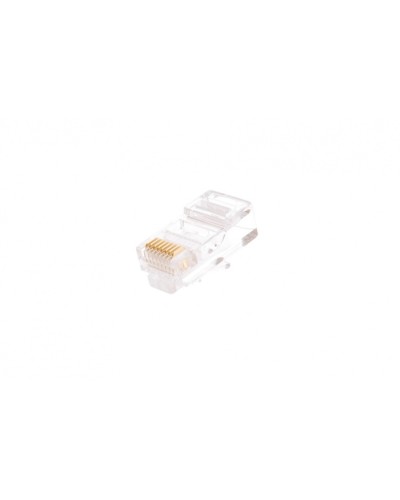 Коннектор RJ45/8P8C (1000 шт/уп) NETLAN UEC-UP8P8C-UD-003-TR-1000 в Назрани Коннекторы Pintop.ru