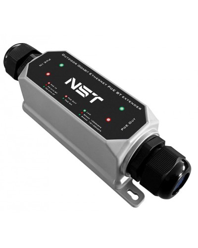 Уличный Ultra PoE удлинитель Gigabit Ethernet до 250м на 1 порт NST NS-EX-1GP/W в Назрани Дополнительное оборудование для сетей Pintop.ru